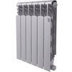 Фото Радиатор биметаллический Royal Thermo Revolution B 500 Серебристый, 6 секций [Артикул: RTRBS3050006]