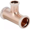 Photo Geberit Mapress Reducing T-piece of copper, d 15mm, d1 12mm, d2 12mm [Code number: 61243]