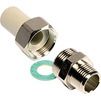 Photo Wavin Ekoplastik PP-RCT External threaded connection, d - 25, d1 - 3/4" [Code number: SSE02525RCT]