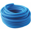 Photo MVI Corrugated pipe, d - 40 (inner 35 mm), length 30 m, price for 1 m, HDPE, blue [Code number: GT.120.07]