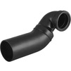 Фото Колено 90° Geberit HDPE соединительное, для подвес. унитаза, с правым отступом, с расширением, d - 90, d1 - 90 [Артикул: 366.914.16.1]