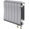 Photo Royal Thermo Infinity 300 Silver Satin VR80 Bimetallic radiator, 6 sections [Code number: RTISSVR8030006]