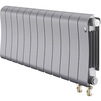 Photo Royal Thermo Infinity 300 Silver Satin VR80 Bimetallic radiator, 12 sections [Code number: RTISSVR8030012]