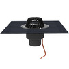 Photo Hutterer & Lechner Flat-roof drain with bitumen membrane, heated (10-30W/230V), vertical, DN125 [Code number: HL 62.1H/2]