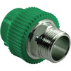 Photo AntiFire Green Combined coupling turnkey, d - 63, d1 - 2"male, PP, green (price on request) [Code number: 035007]