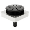 Photo [NO LONGER PRODUCED. REPLACEMENT: 359.111.00.1] - Geberit Pluvia roof outlet with insulation against condensation and welding flange, d56 [Code number: 359.636.00.1]