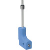 Photo Geberit Mepla metal pipe connector bend 90° with insulation box and union connector for Euro cone, d 16mm, d1 15mm, L1 30cm [Code number: 611.250.22.7]