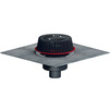 Photo Hutterer & Lechner Safety roof drain, with bitumen membrane, vertical, DN110 [Code number: HL 62HSafe/1]