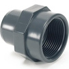 Photo COMER Adapter nipple, sleeve end, female thread, d - 32, d1 - 1", PVC-U, PN 16 [Code number: SF12032DPVC]