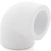 Photo RTP ALPHA PP-R Elbow 90°, d - 40, PN 25, white [Code number: 10833]