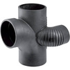 Photo Geberit Silent-db20 duct branch fitting 88.5°, swept-entry, left, d110, d1 90 [Code number: 310.872.14.1]