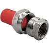 Photo AntiFire Combined detachable coupling, d - 63, d1 - 2"female, PP, red (price on request) [Code number: 051230]