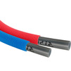 Photo RTP DELTA Pipe in corrugated insulation, d - 16*2,2/23, length 100m, price per 1 m, PE-Xa, red [Code number: 51497 (RTP)]