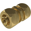 Photo KAN-Therm ultraLINE Double-sided connector screwed, d - 20, brass [Code number: 2510042002]