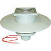 Photo Hutterer & Lechner Flat-roof drain with PVC collar, heated (10-30W/230V), vertical, DN110 [Code number: HL 62.1BP/5]