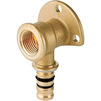 Фото Угольник установочный 90° Geberit Mepla, латунь, длина 5,2 см, Rp - 1/2", d - 20 [Артикул: 612.293.00.5]