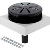 Photo [NO LONGER PRODUCED. REPLACEMENT: 359.107.00.1] - Geberit Pluvia roof outlet, 12 l/s, for contact foil, with insulation against condensation, d56 [Code number: 359.551.00.1]