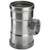Фото Тройник VIEGA Sanpress Inox, ВР, d 108,0, Rp 3/4", d1 108,0 [Артикул: 482909]