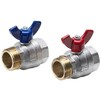 Photo VIEGA Fonterra Ball valve set for radiant heating and cooling, d 1" х 3/4" [Code number: 606275]