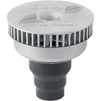 Photo Geberit Pluvia roof outlet, 45 l/s, stainless steel d 32 cm, for gutter, d 110 [Code number: 359.342.00.1]