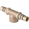 Фото Тройник 90° Geberit Mepla с внутренней резьбой, бронза, Rp - 1/2", d - 20, d1 - 20 [Артикул: 602.360.00.5]