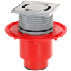 Photo Hutterer Lechner Floor drain vertical, DN - 50, with Prmus blue-trap, for SML (cast-iron) pipe [Code number: HL 310Prblue- SML]