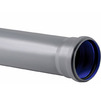 Photo RTP BETA Pipe BAIKAL ECO for non-pressure domestic sewage, with socket, PP, d - 50*1,5, length 1 m, price for 1 pc [Code number: 33268]