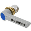 Photo [NO LONGER PRODUCED] - Valve top set with actuator lever, for Geberit ball valve, DN20 [Code number: 241.312.00.1]