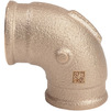 Photo REHAU AURLINE RX+ Elbow 90°, Rp - 1", bronze [Code number: 18782061001]