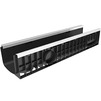 Photo Gidrolica Standart Plus Drainage channel DC-20.24,6.18,5, plastic (reinforced), 1000x248x188 mm, DN - 200 [Code number: 8204]