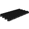 Photo Gidrolica Eco Standart Turf reinforcement TR-70.40.3,2, plastic black, 700x400x32,8 mm [Code number: 608]