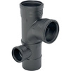Photo Geberit Silent-PP Combined branch fitting 87,5°, left, d 110, d1 90, d2 50 [Code number: 390.570.14.1]