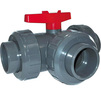 Photo (TEMPORARILY NOT SUPPLIED) - EFFAST 3 Way ball valve, EPDM, T port, d 32 [Code number: 4w0167 / BDRBTD032T]