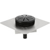 Photo [NO LONGER PRODUCED. REPLACEMENT: 359.108.00.1] - Geberit Pluvia roof outlet, contact sheet 52 x 52 cm, with insulation against condensation, d56 [Code number: 359.571.00.1]