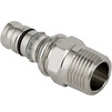 Photo Geberit Mepla adapter with male thread, brass, d 20 x 1/2" [Code number: 612.535.22.5]