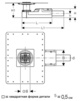 Draft Geberit floor drain for shower with steel grate, D50 [Code number: 154.050.00.1]