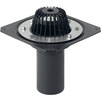 Photo Geberit HDPE Roof outlet with fastening flange, for roof foils [Code number: 359.013.00.1]