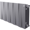 Photo Royal Thermo PianoForte 300 Silver Bimetallic radiator, 10 sections [Code number: RTPS3030010]