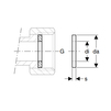 Draft Geberit flat gasket Centellen® R WS 3825, G 2 1/4" [Code number: 242.330.00.1]