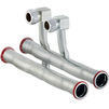 Photo [NO LONGER PRODUCED. REPLACEMENT: 24044] - Geberit Mapress Carbon Steel connector T-piece set for inlet and return flow with screw-in clamp ring, d 22, d1 15 [Code number: 24024]