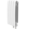 Photo Royal Thermo Eclipse 500 Bimetallic radiator, White VR80, 4 sections, bottom connection [Code number: RTEWVR8050004]