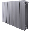 Фото Радиатор биметаллический Royal Thermo PianoForte 500 Серебристый, 12 секций [Артикул: RTPS3050012]