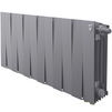 Photo Royal Thermo PianoForte 300 Silver VR80 Bimetallic radiator, 12 sections [Code number: RTPSVR803030012]