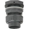 Photo COMER Tank connector with collapsible sleeve, for glue, d - 25, d1 - 1 1/4", PVC-U [Code number: 5.18.025]