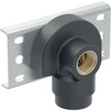 Photo Geberit Mepla elbow tap connector 90° with male thread MF, premounted, single, Rp 1/2", RMF 1/2", L1 4cm [Code number: 632.861.00.2]