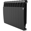 Фото Радиатор биметаллический Royal Thermo BILINER B 500 Чёрный, 10 секций [Артикул: RTBB350010]