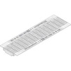 Photo Hauraton RECYFIX STANDARD E 100 Mesh grating MW 30/10, galvanised, class B 125, 500x158x20 mm (price on request) [Code number: 6281]