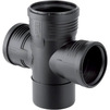 Фото Крестовина 87,5° Geberit Silent-PP одноплоскостная d 125, d1 - 110 [Артикул: 390.665.14.1]