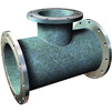 Photo T-piece flanged, d - 700, d1 - 400, of high-strength cast iron with spherical graphite, molded (GOST) (price on request) [Code number: 13w0700]