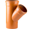 Фото Тройник 45° РТП BETA ORANGE, PP-B, для НК, с раструбом, d - 200, d1 - 160 [Артикул: 21810 (RTP)]